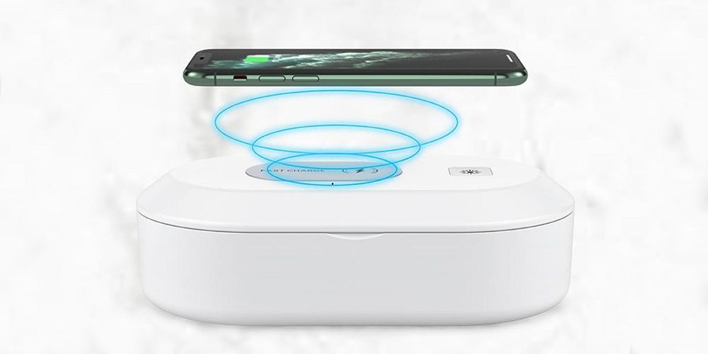 3-in-1 UV Sterilizer with Wireless Charger