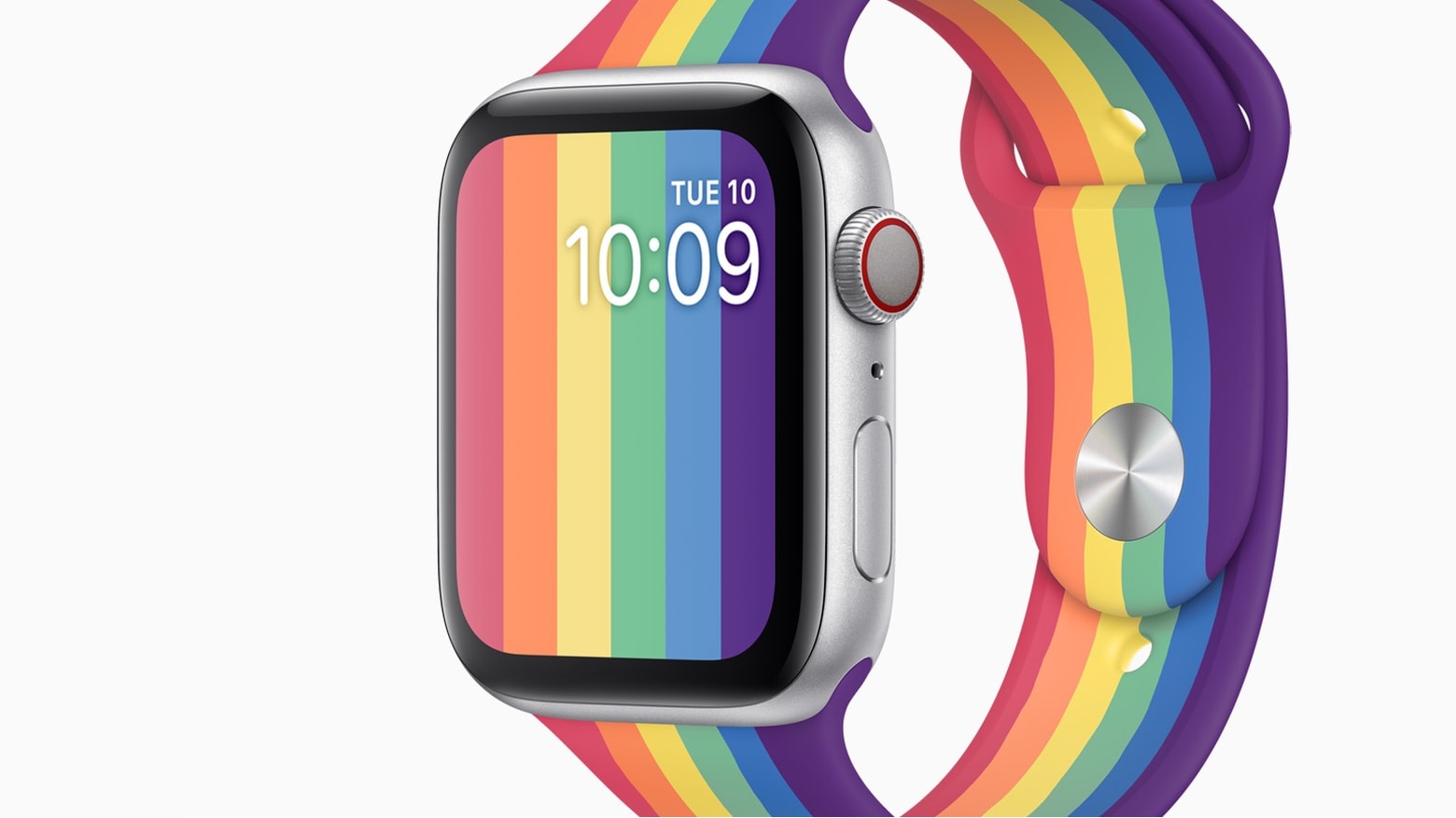 This Apple Watch Pride face debuted in watchOS 6.2.5