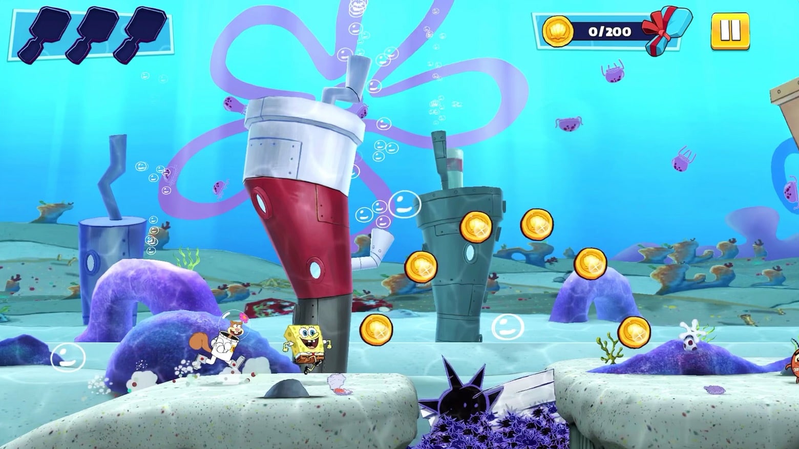 “SpongeBob: Patty Pursuit” is pure nautical nonsense.