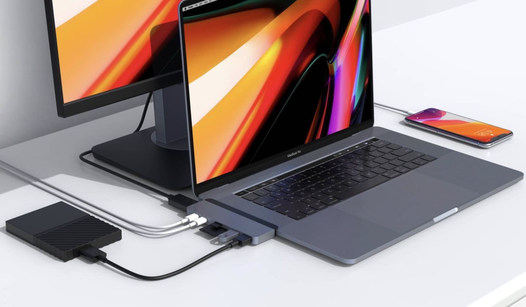 The 2020 HyperDrive Duo offers 4K video at 60Hz.