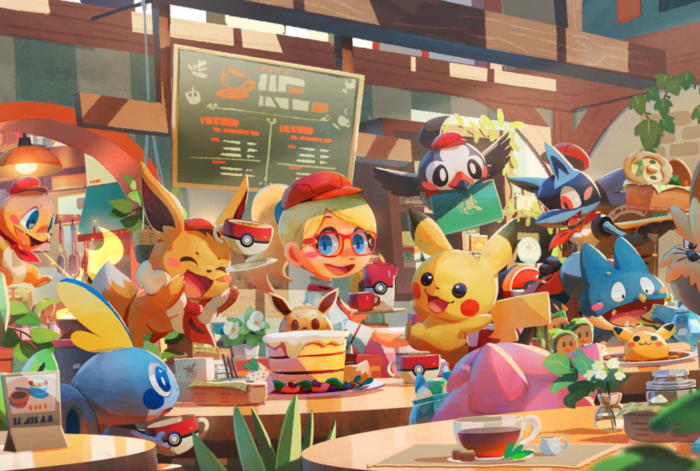 Pokemon Cafe Mix 1