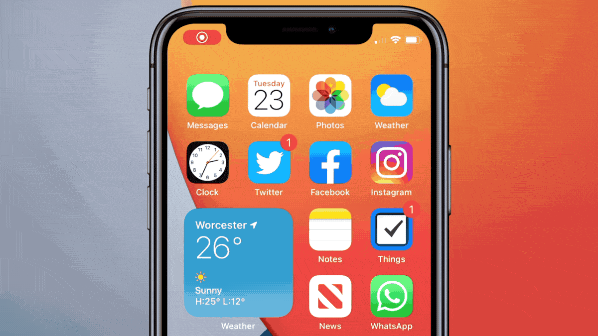 iOS 14 widgets stack