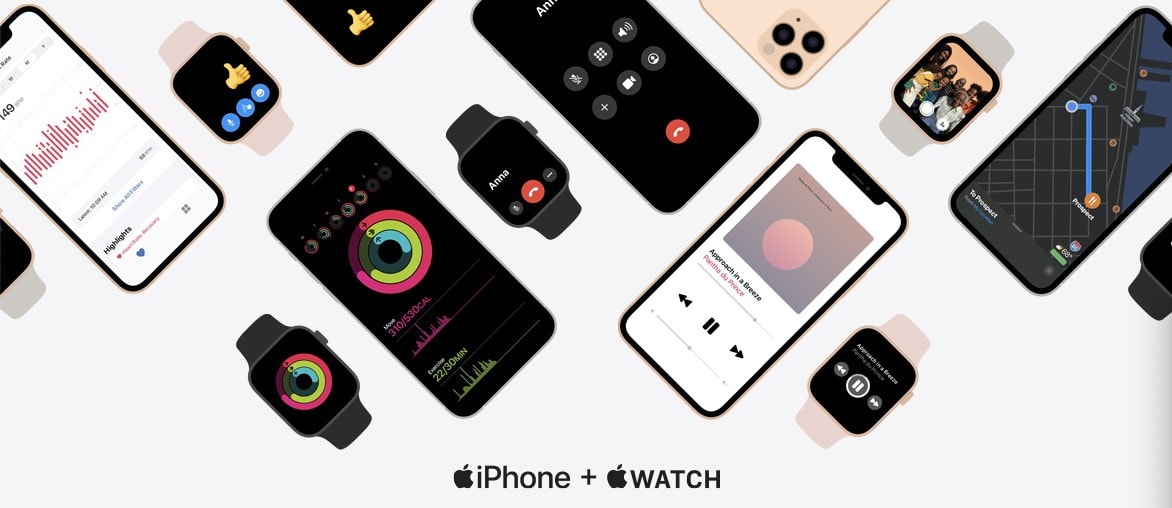 iPhone and Apple Watch a brilliant match.