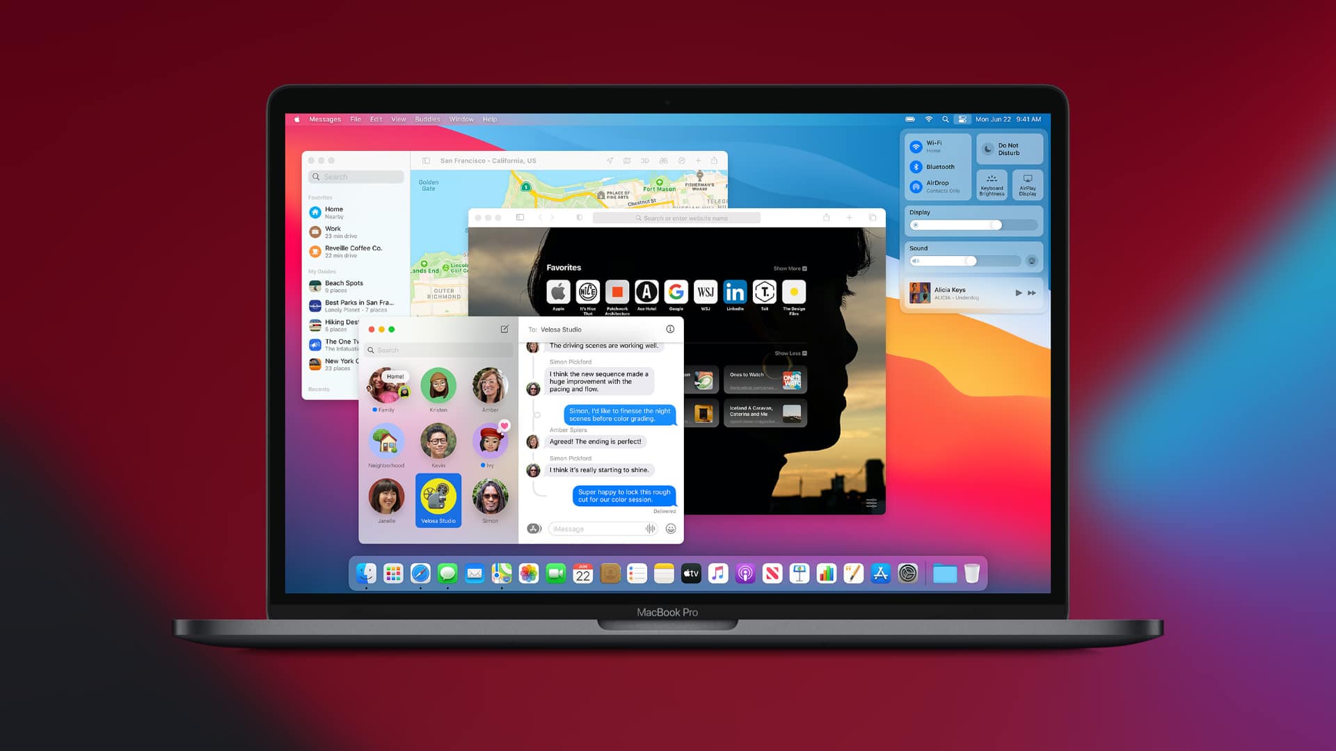 macOS Big Sur on a MacBook Pro