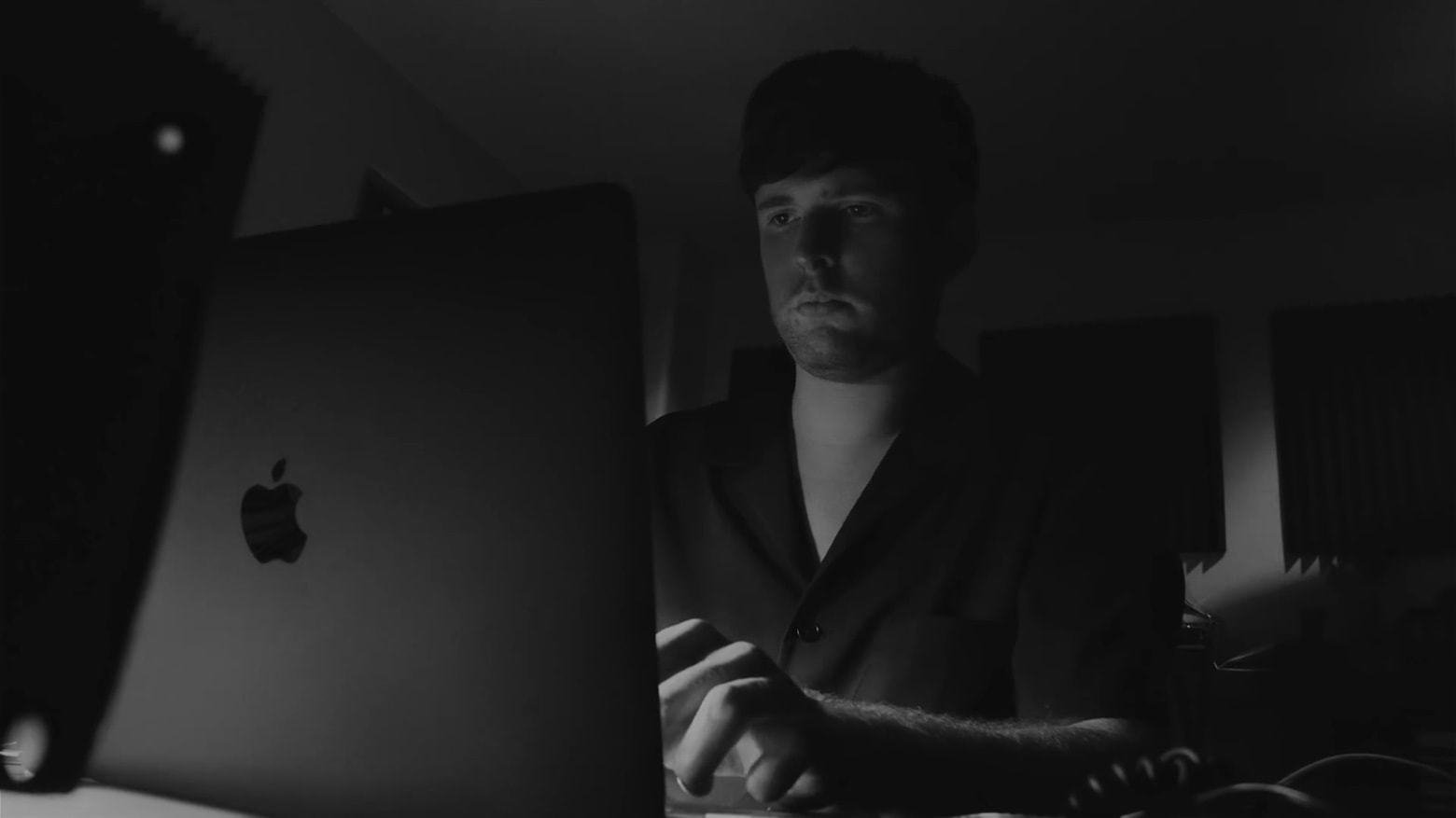 James Blake is literally ‘Behind the Mac.’
