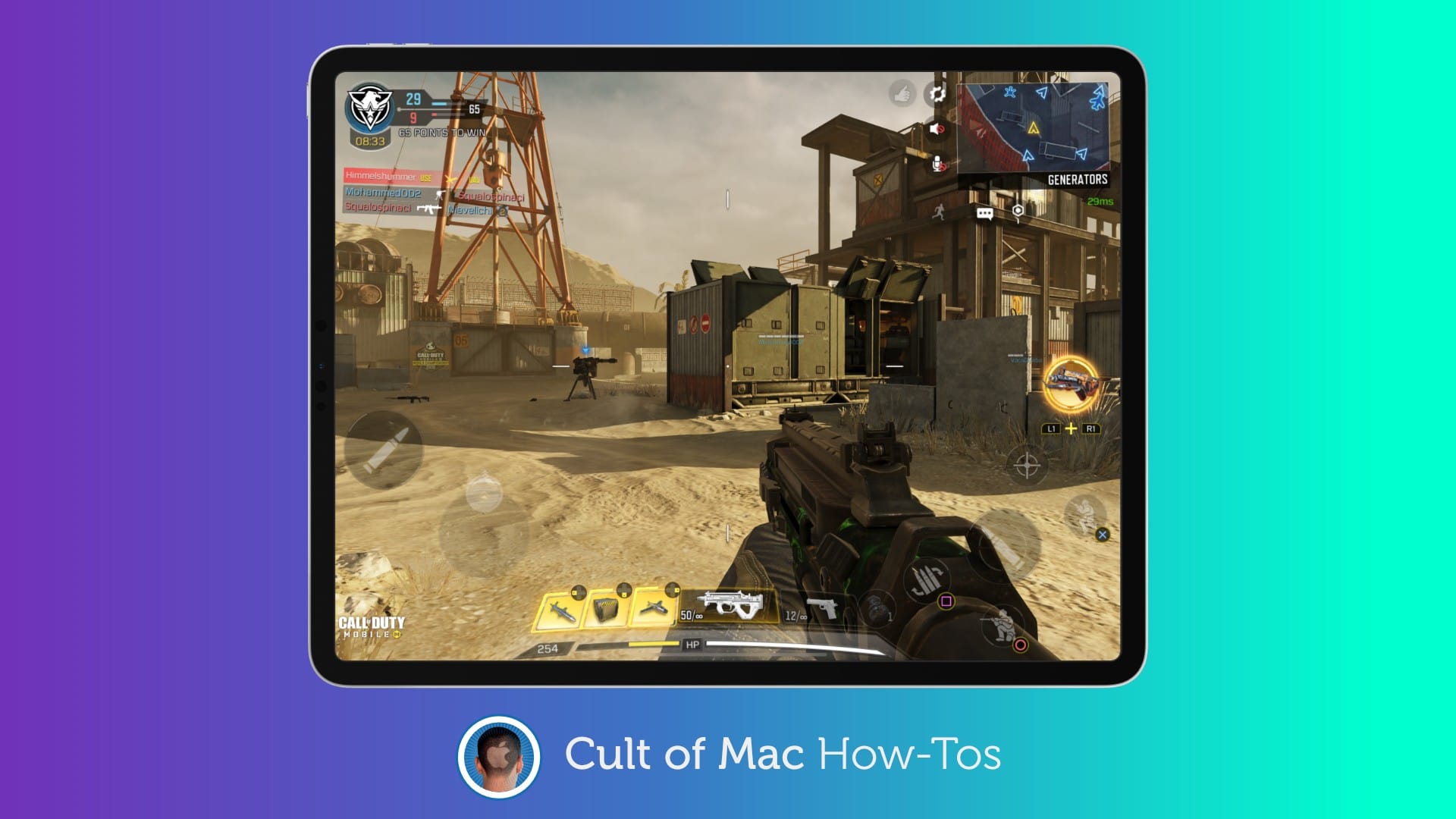 How to use a controller in Call of Duty: Mobile