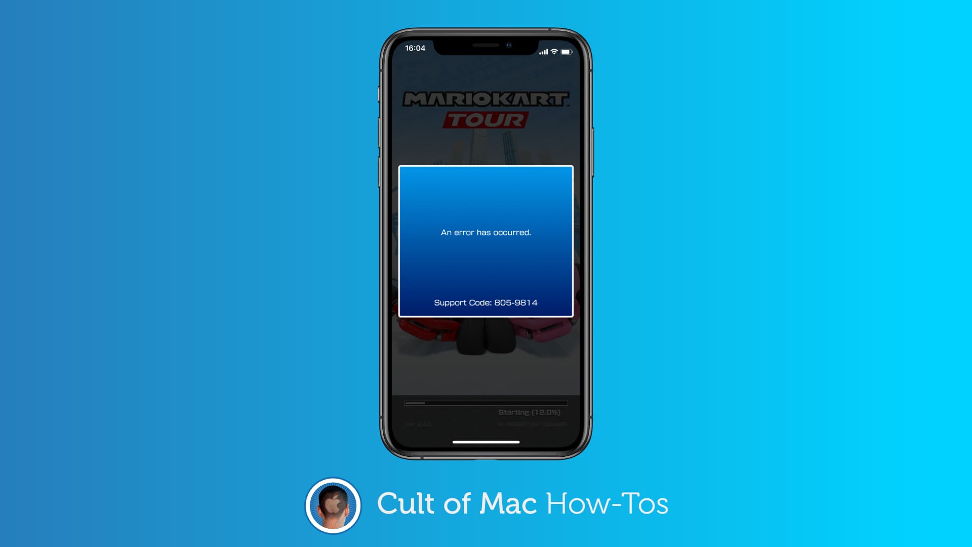 Fix '805' errors in Mario Kart Tour