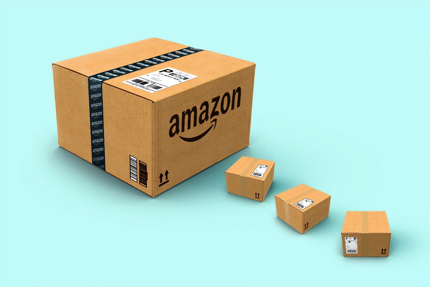 Amazon packages delivered