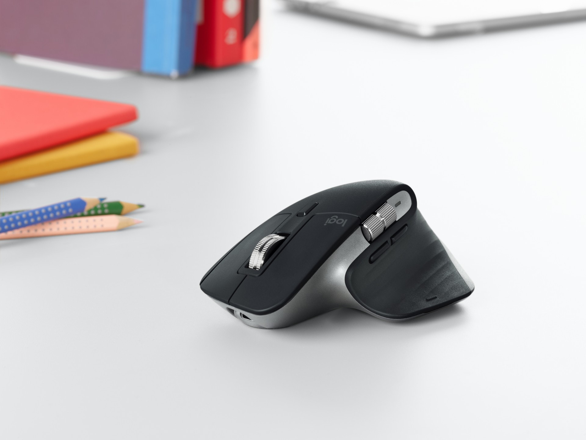 MX Master 3 for Mac looks snappy in space gray, too.