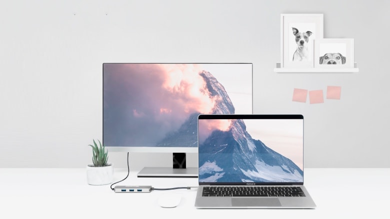 Plugable USB-C 7-in-1 Hub works with MacBook or iPad Pro