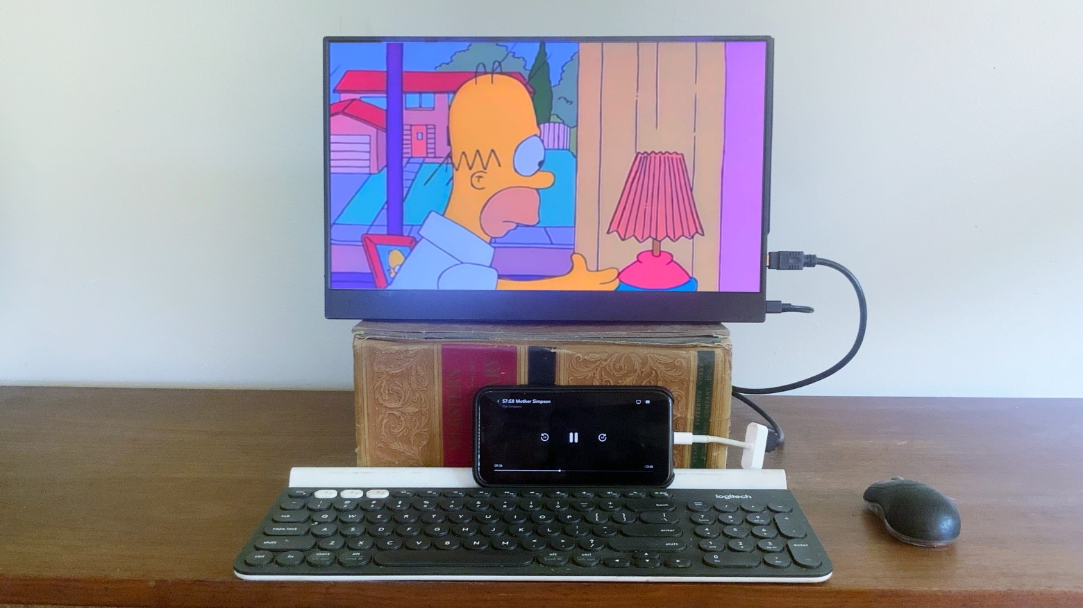 Connect your iPhone to a second screen for fun... and maybe even productivity.
