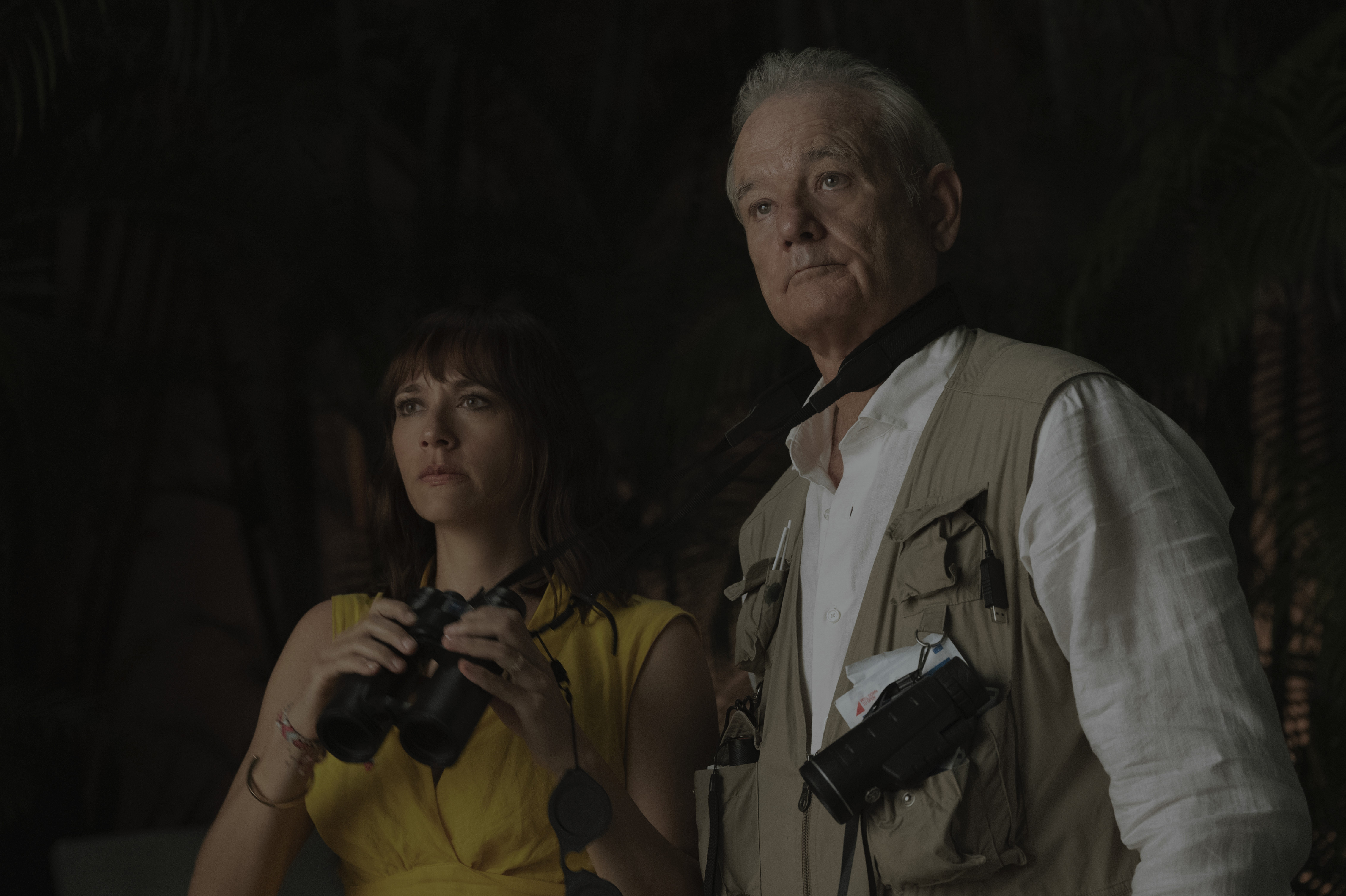 Rashida Jones and Bill Murray in On The Rocks