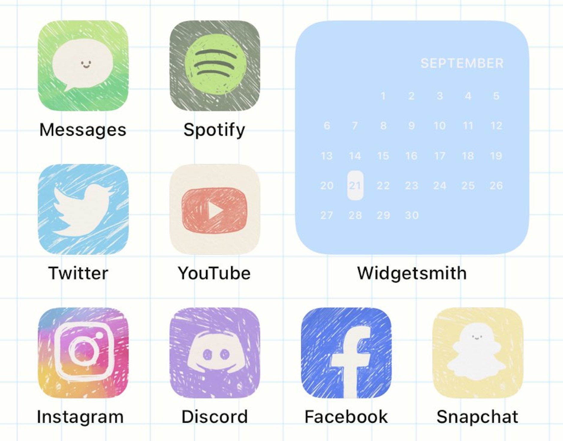 iOS 14 Home screen modification