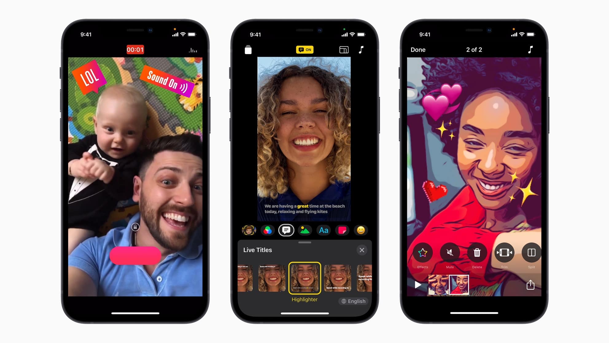 Apple Clips offers a simple way to combine video and images.