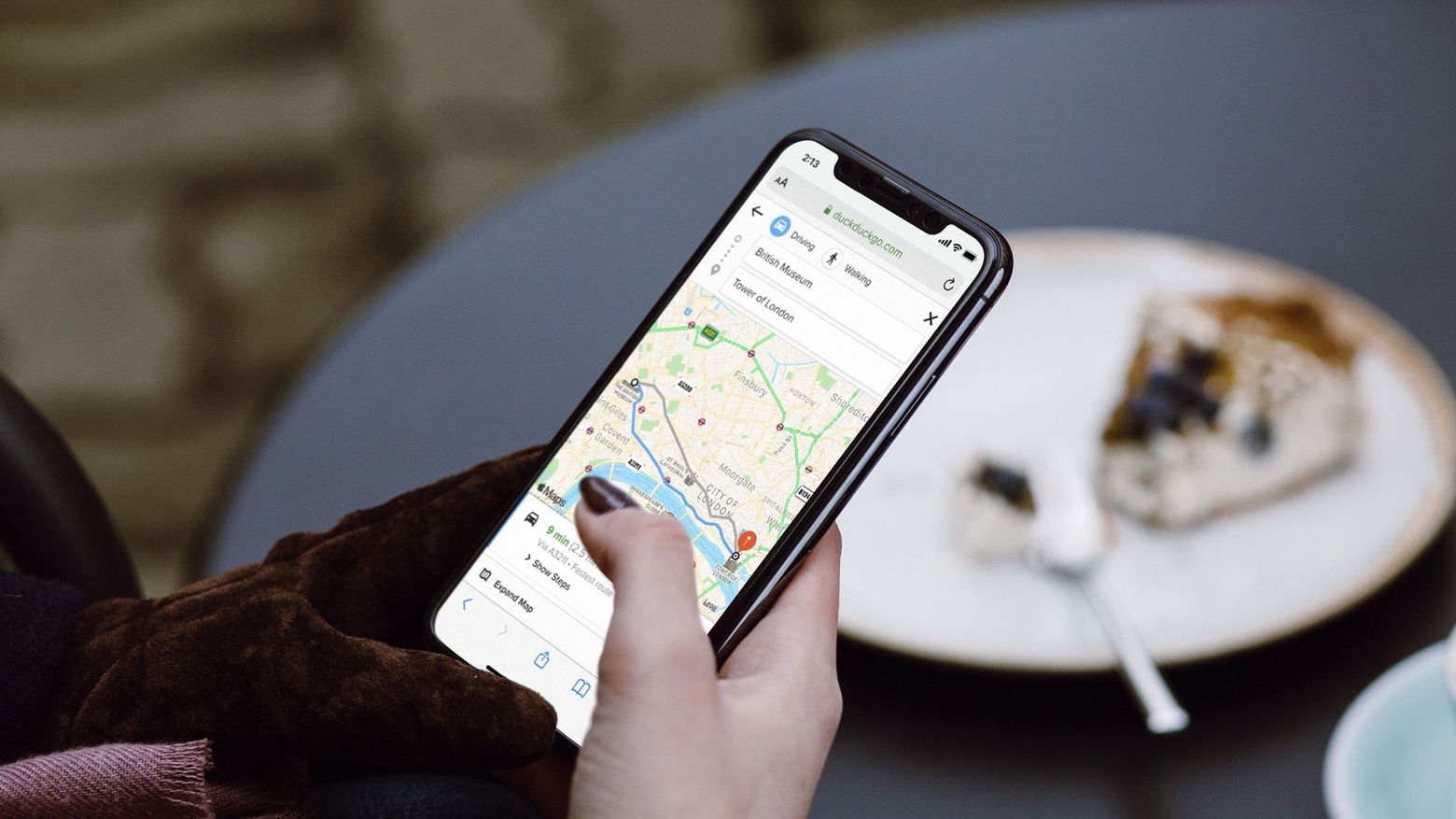 DuckDuckGo gets you where you’re going without tracking you.