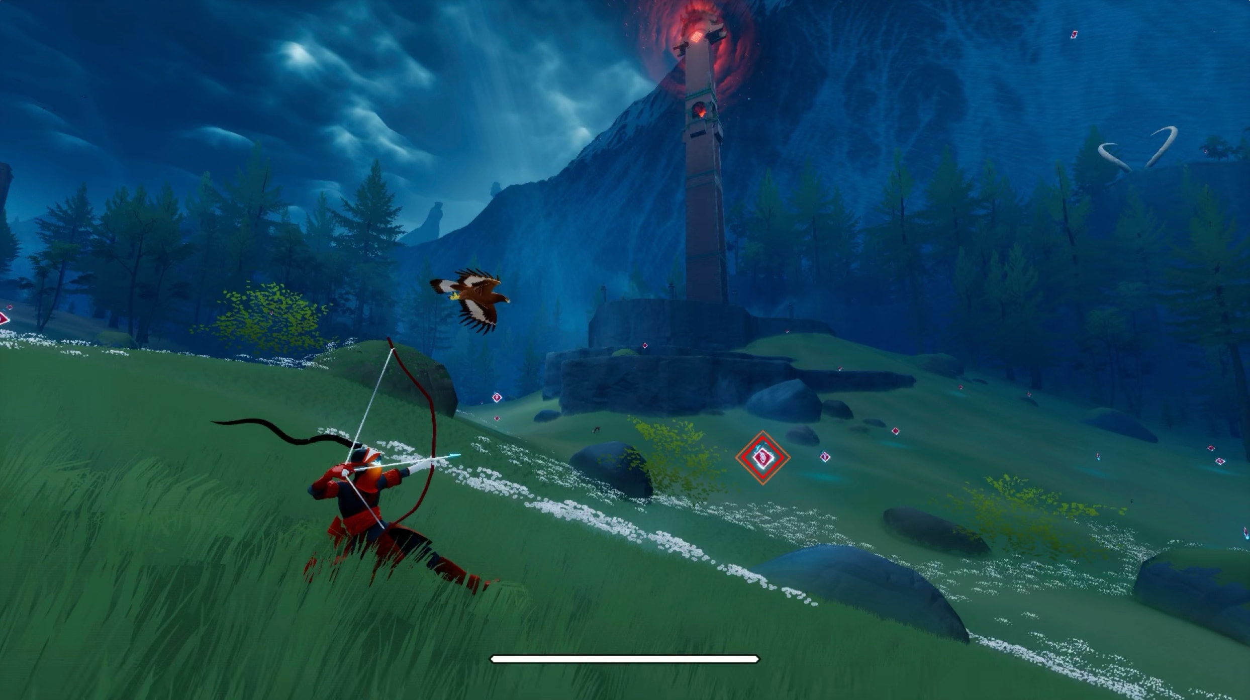 ‘The Pathless’ launched November 12 from Apple Arcade.