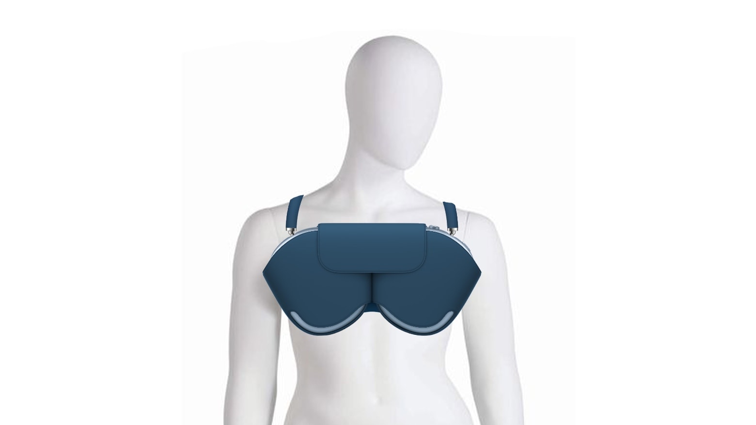 AirPods Max or AirPods Bra. You decide. The internet happily points out the ... quirks in the AirPods Max design.