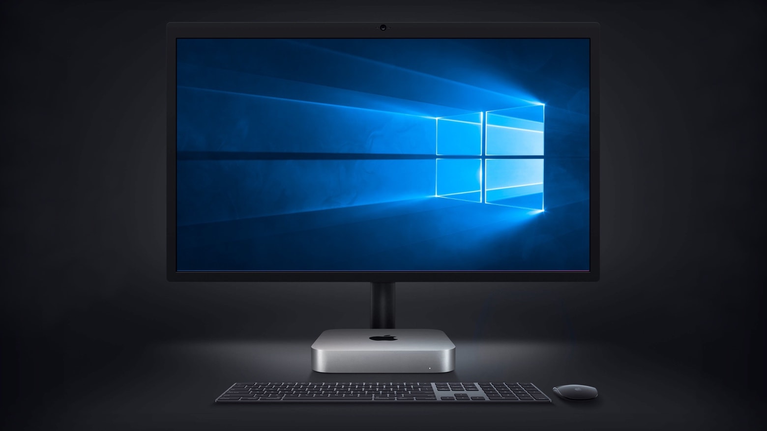 M1 Mac mini running Windows 10