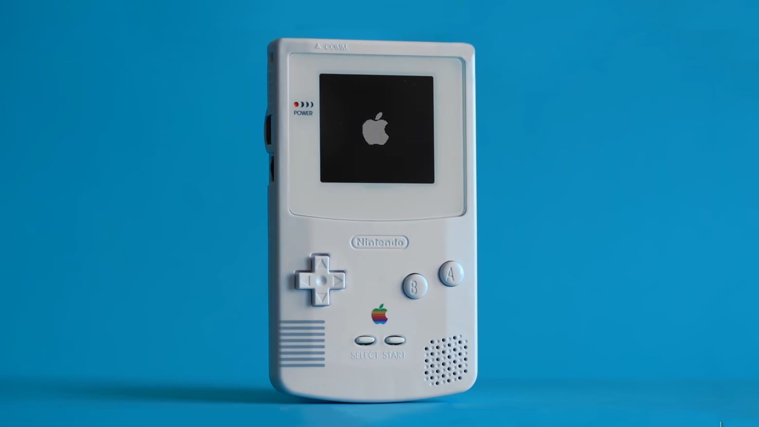Not every Game Boy Color sits in a drawer. This one became an Apple TV remote.