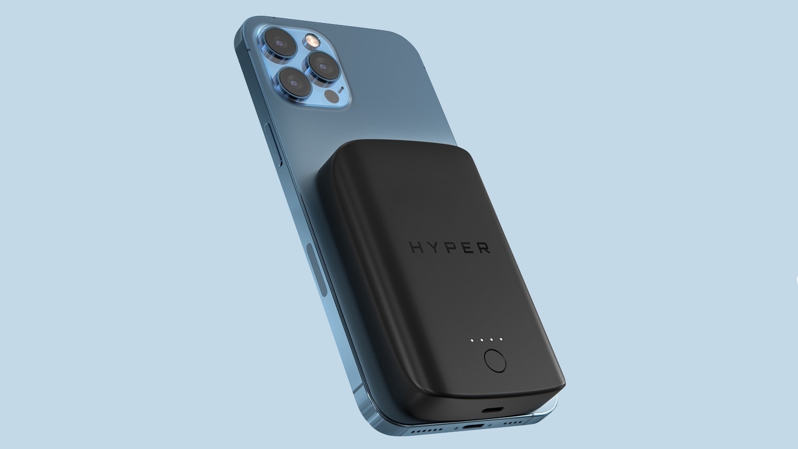 HyperJuice Magnetic Wireless Battery Pack for iPhone 12 adds 5000mAh to your handsets.