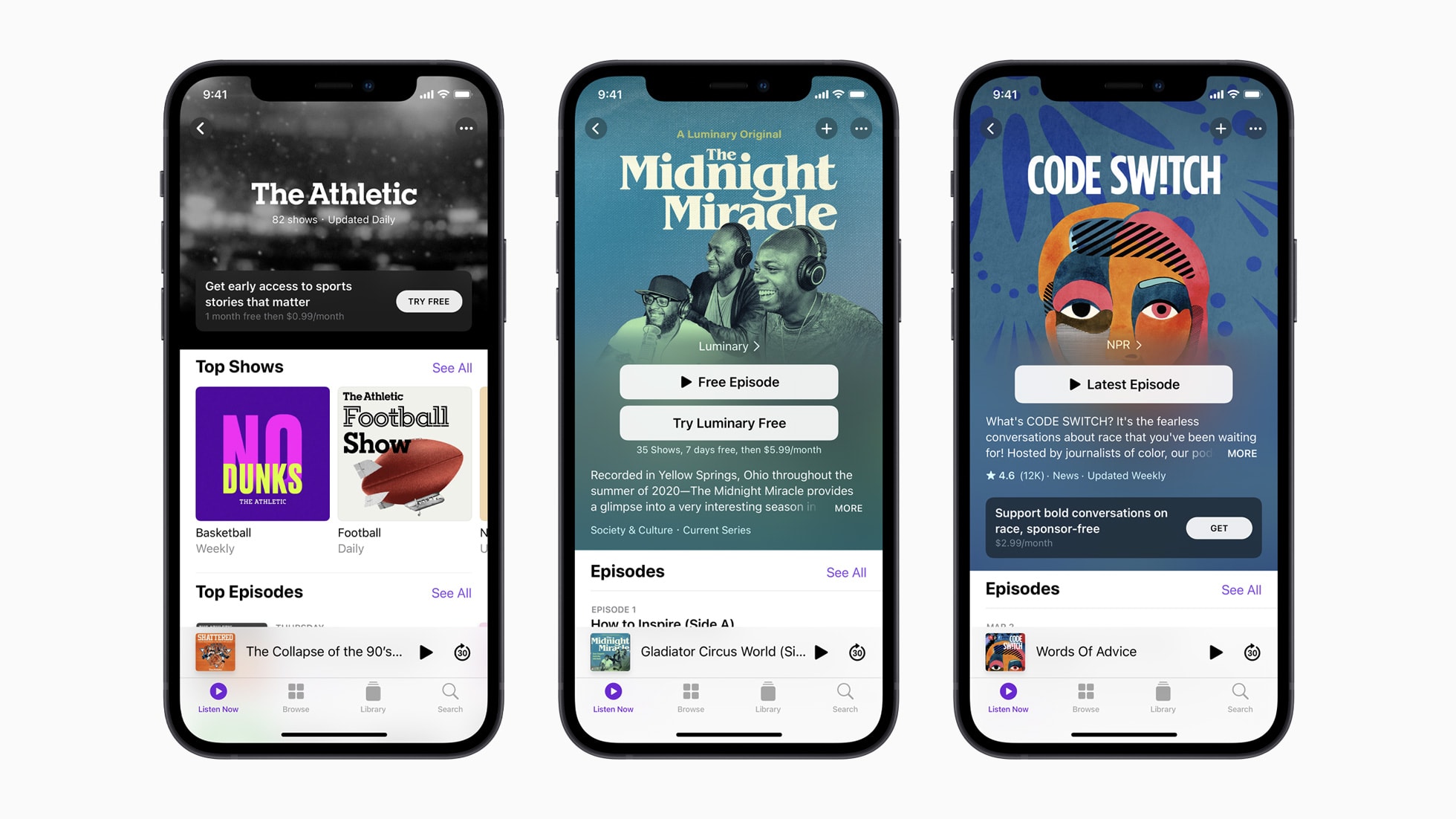 Podcasts