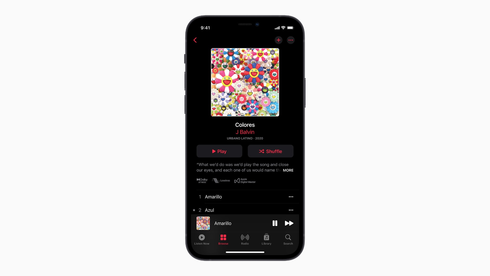 Spatial Audio with Dolby Atmos and Lossless Audio are coming to Apple Music subscribers beginning June 2021.