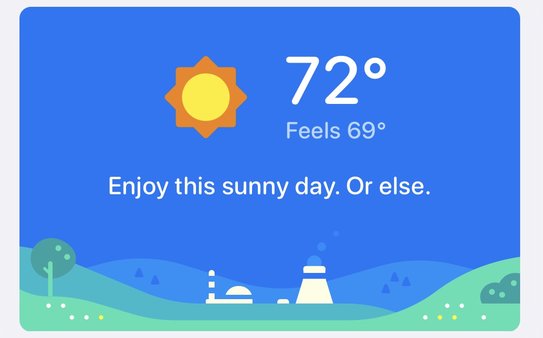 Carrot Weather