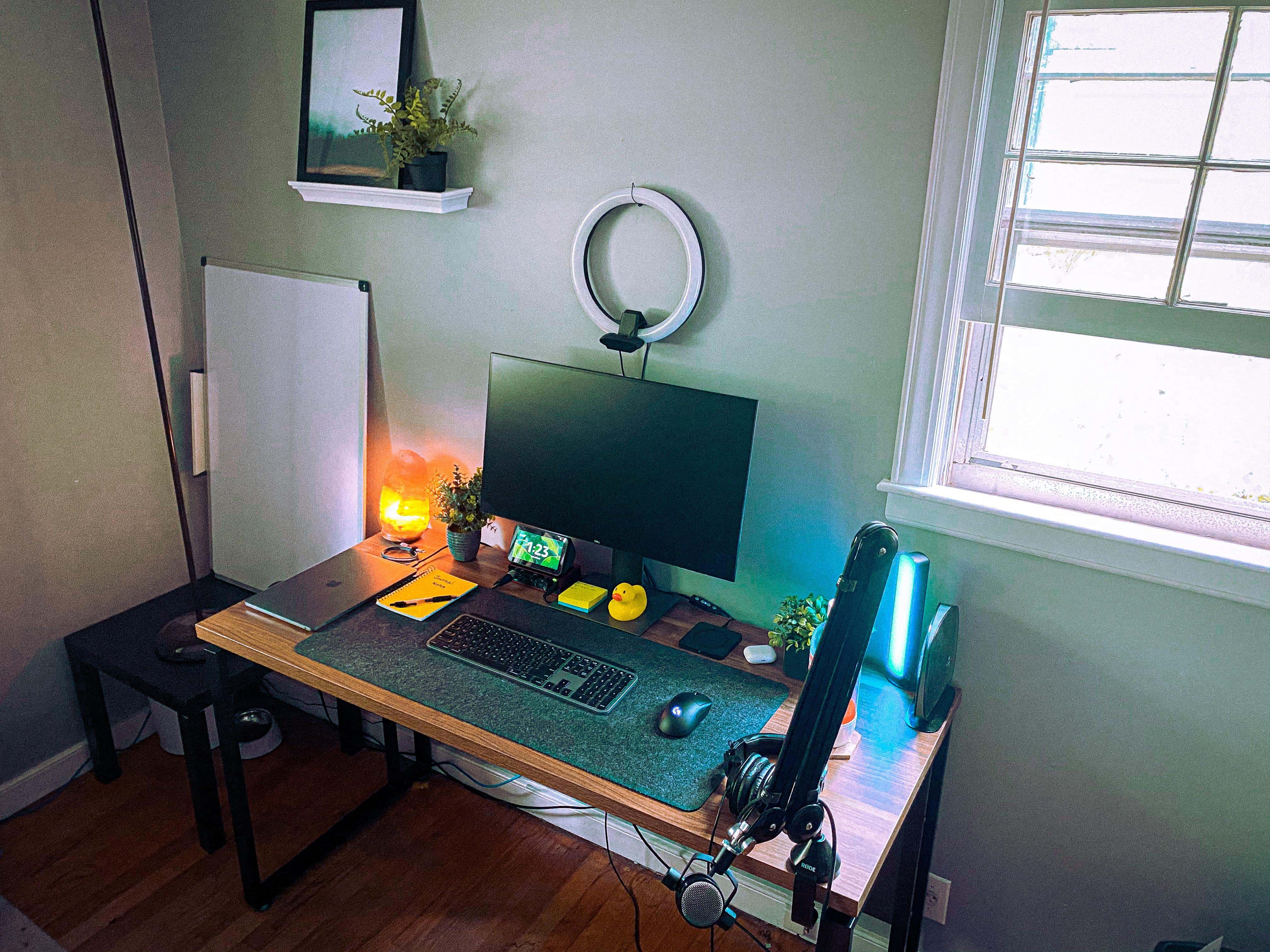 Adjustable lighting suitable for video calls need not cost much.