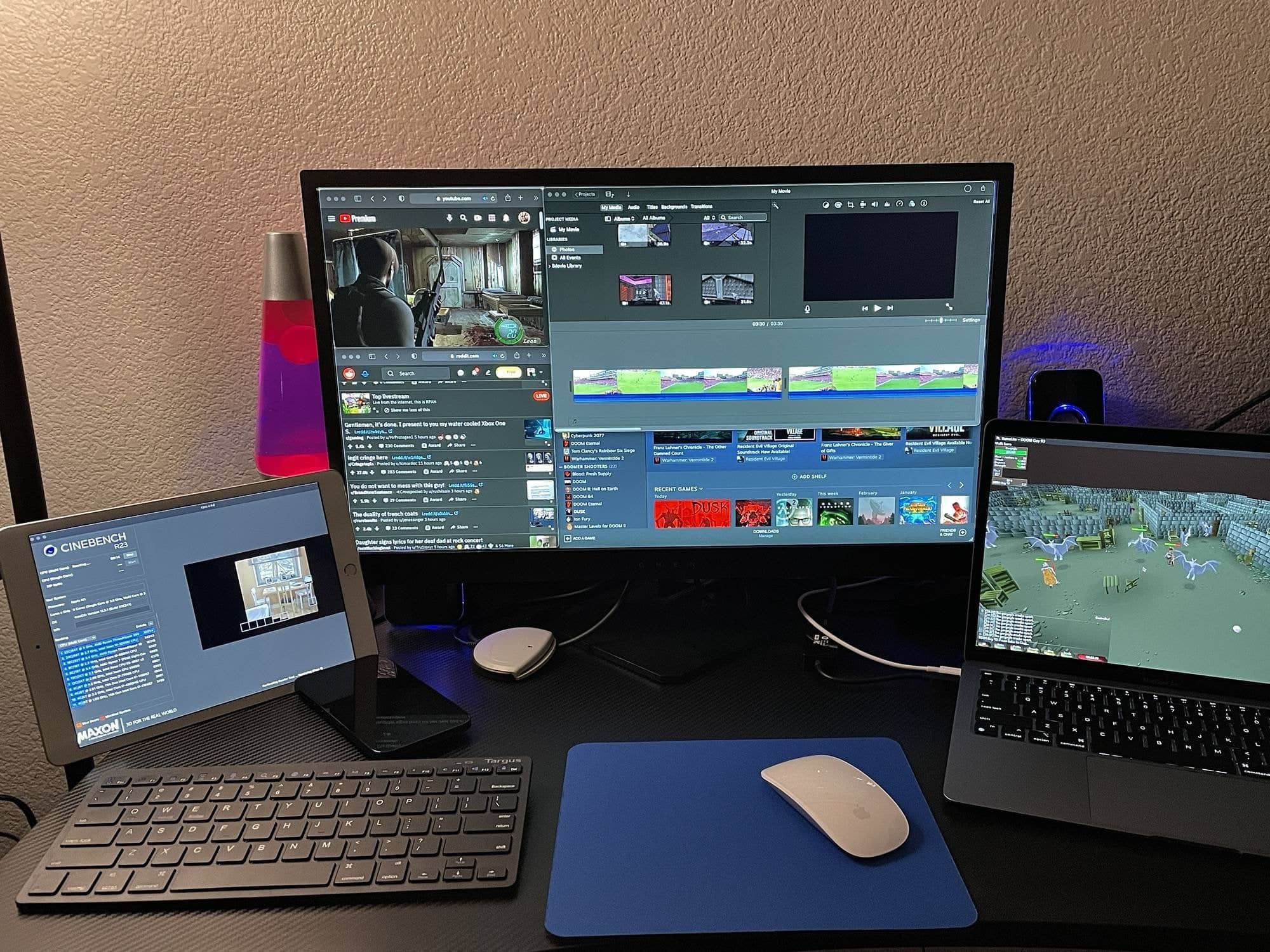 3D games, video editing, a million browser tabs -- how would you try to jam up a MacBook Air M1?