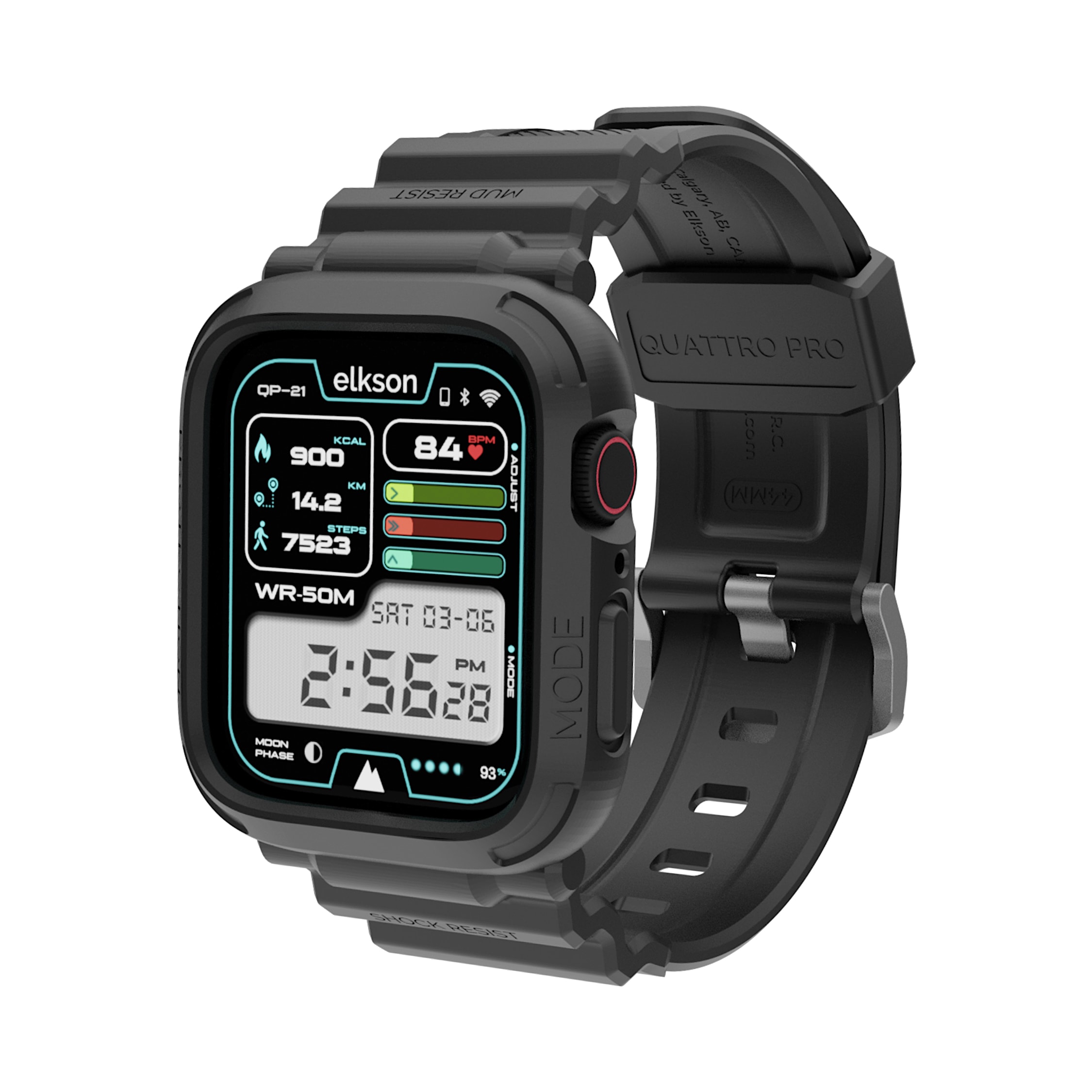 Quattro PRO Apple Watch Bumper Case