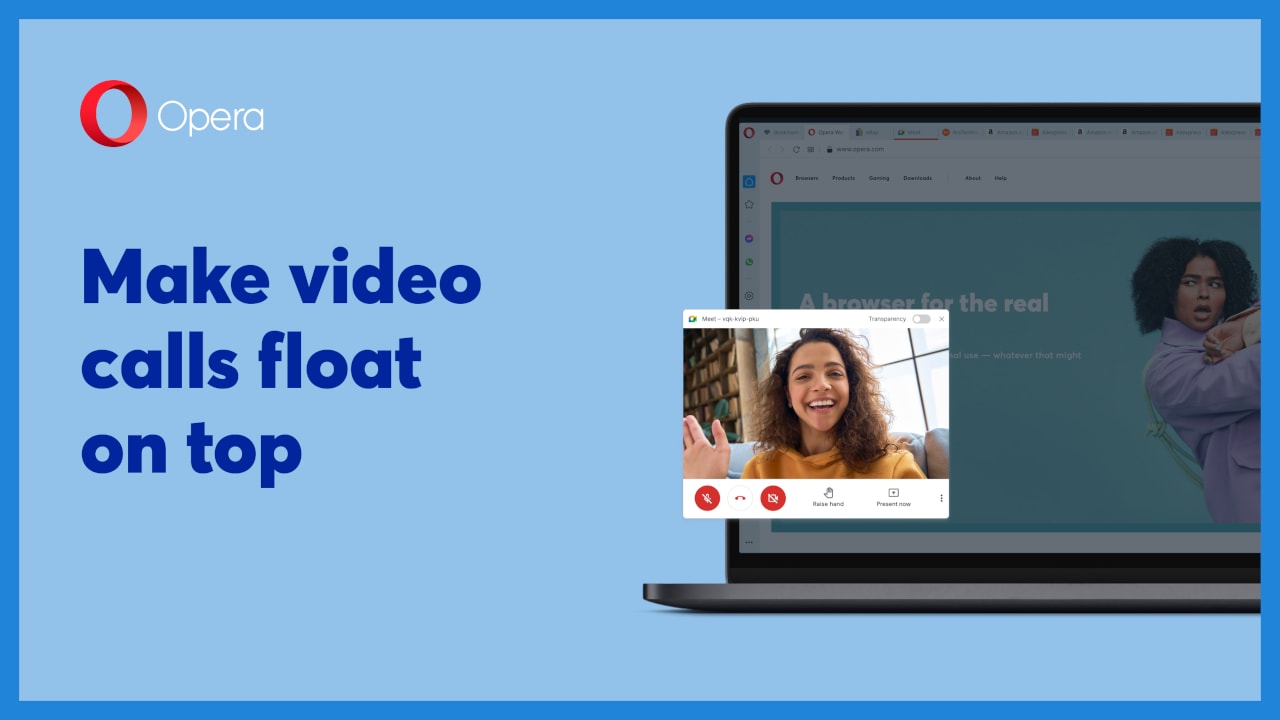 Opera's R5 browser update for Mac adds floating video popouts and pinboards.