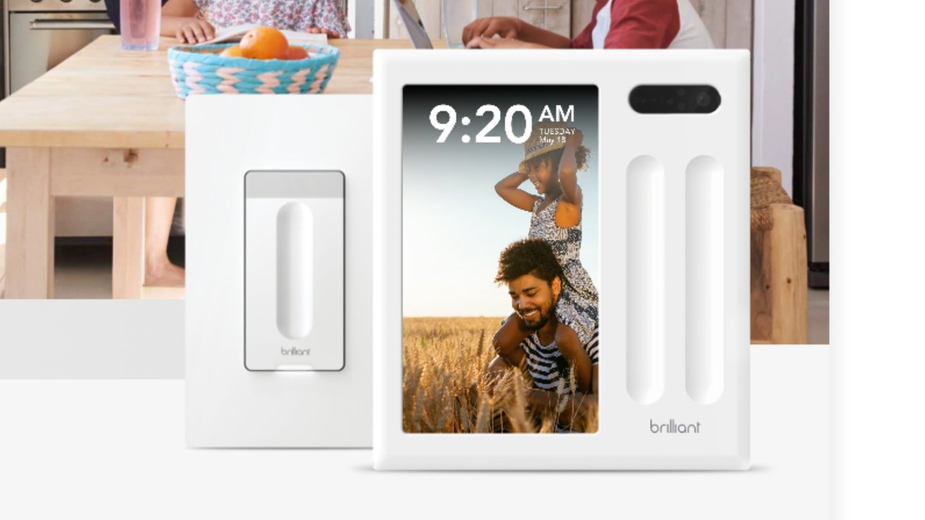 Brilliant's smart plug and wall switch now work with HomeKit.