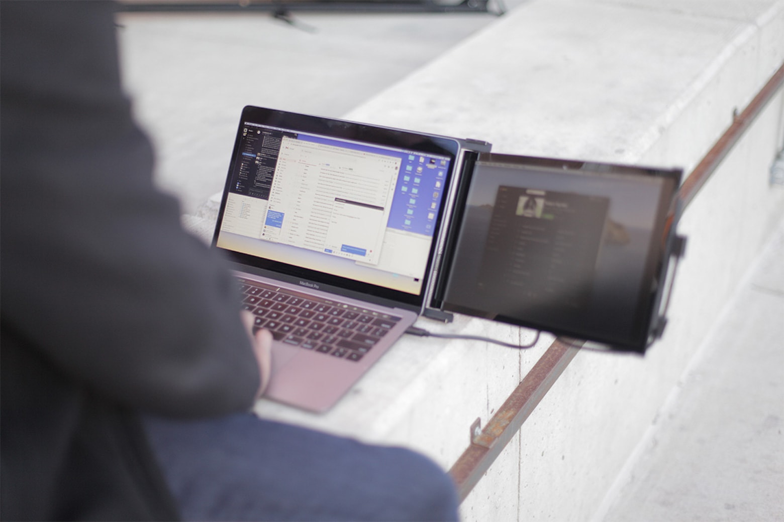 Create a portable second screen for your laptop with this innovative gadget