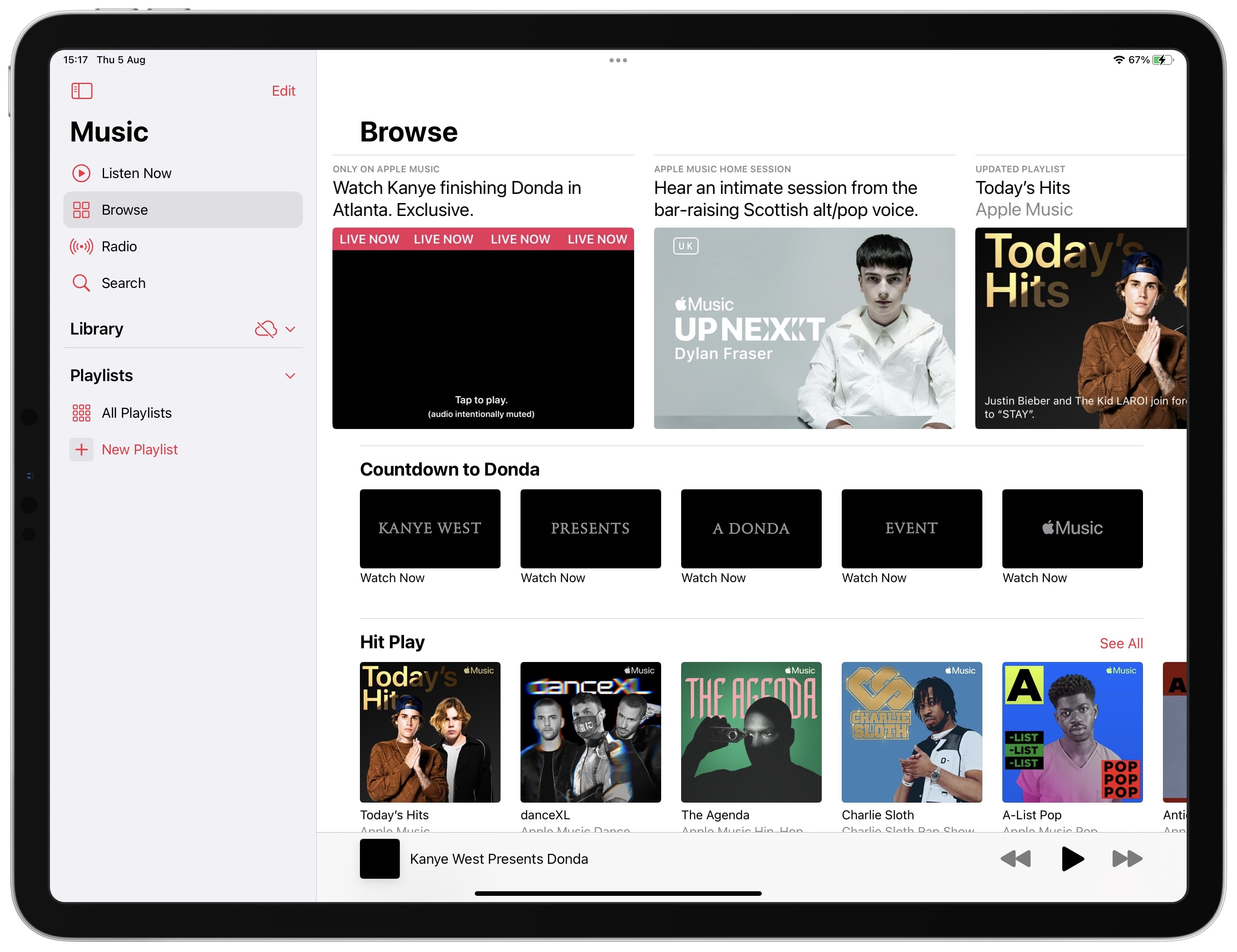 Kanye West Donda live stream