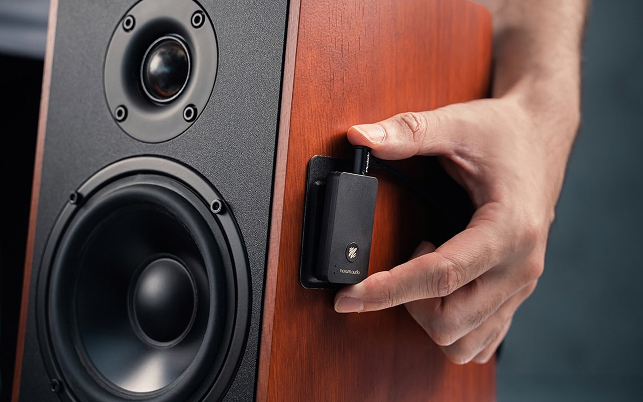 The Voce Bluetooth 5.2 adapter is compact.