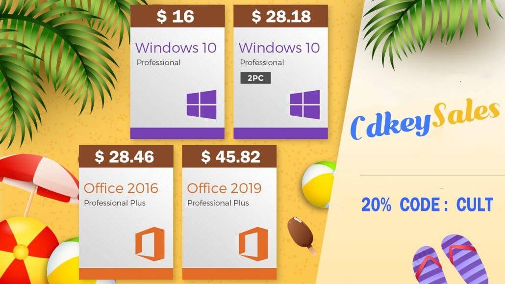 Get deep discounts on software activation keys at CdkeySales.com