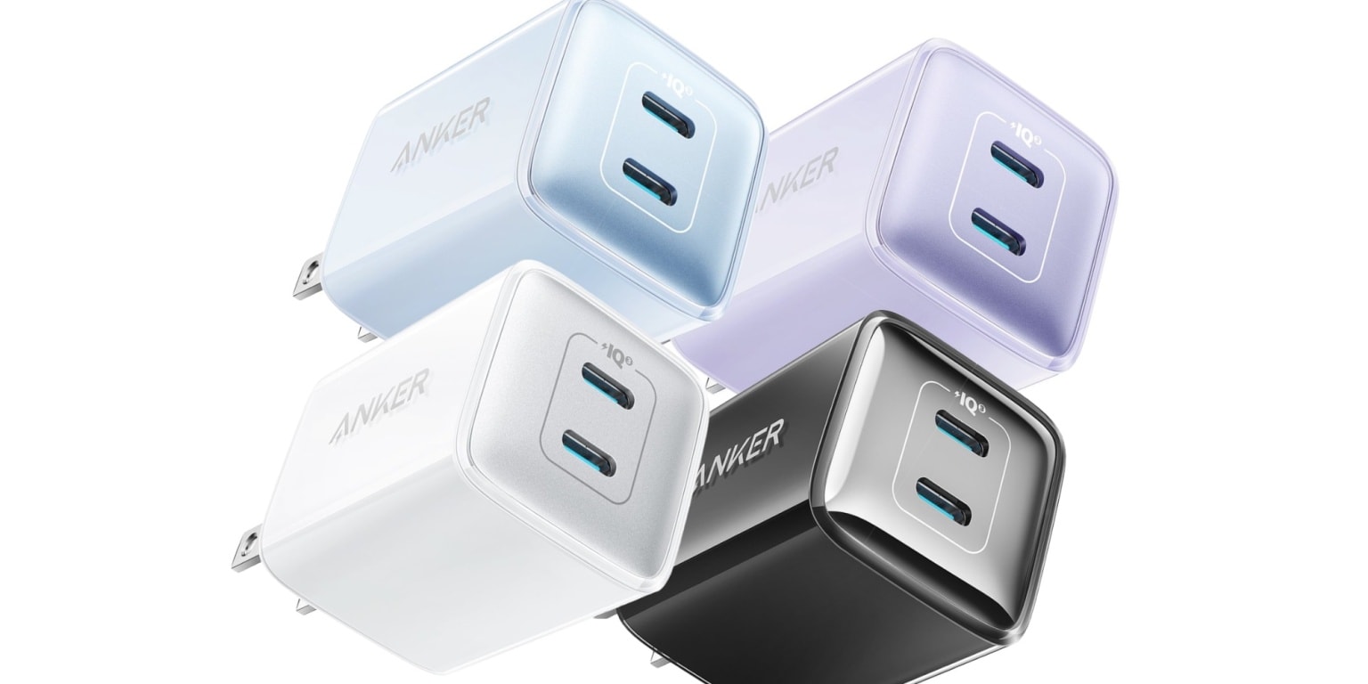 With two USB-C ports, you can charge your iPhone and iPad at full speed at the same time.