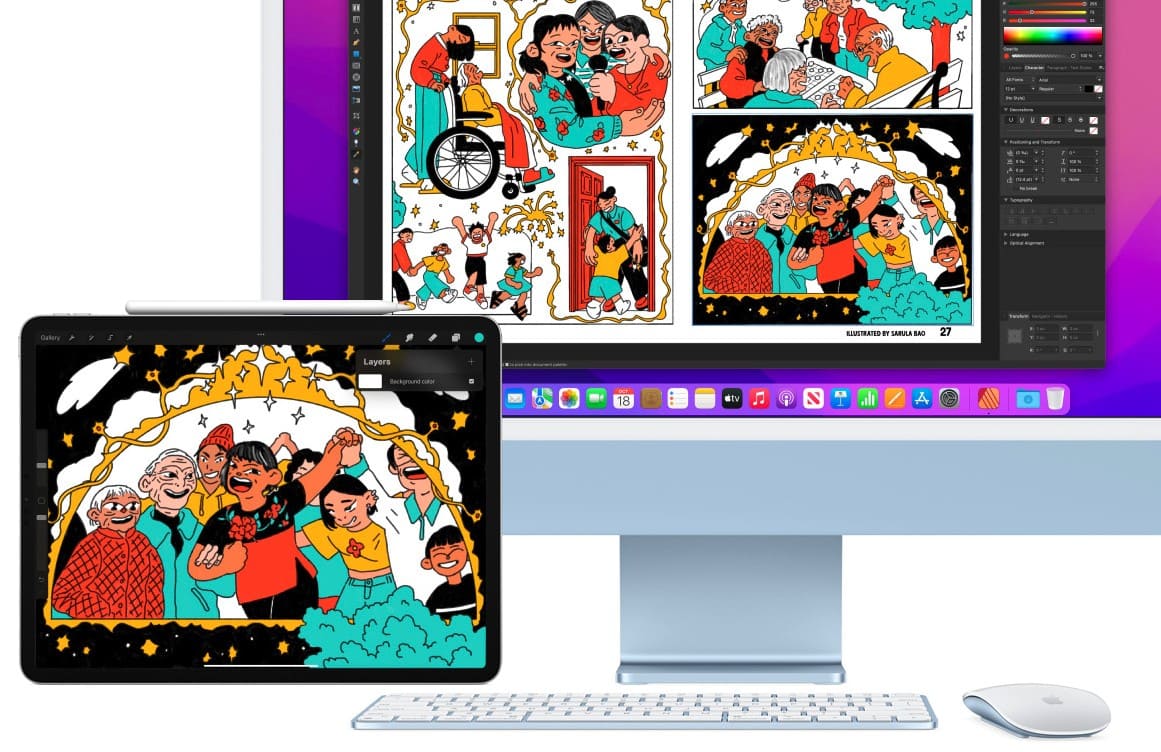 macOS Monterey Universal Control