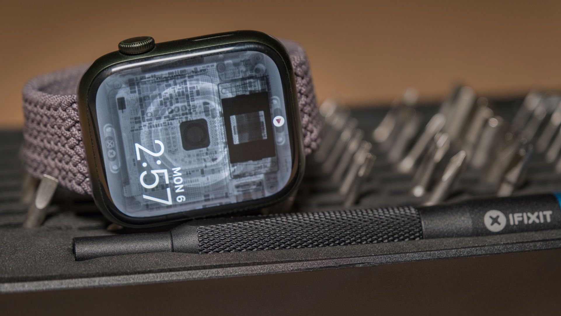Apple Watch X-ray wallpaper