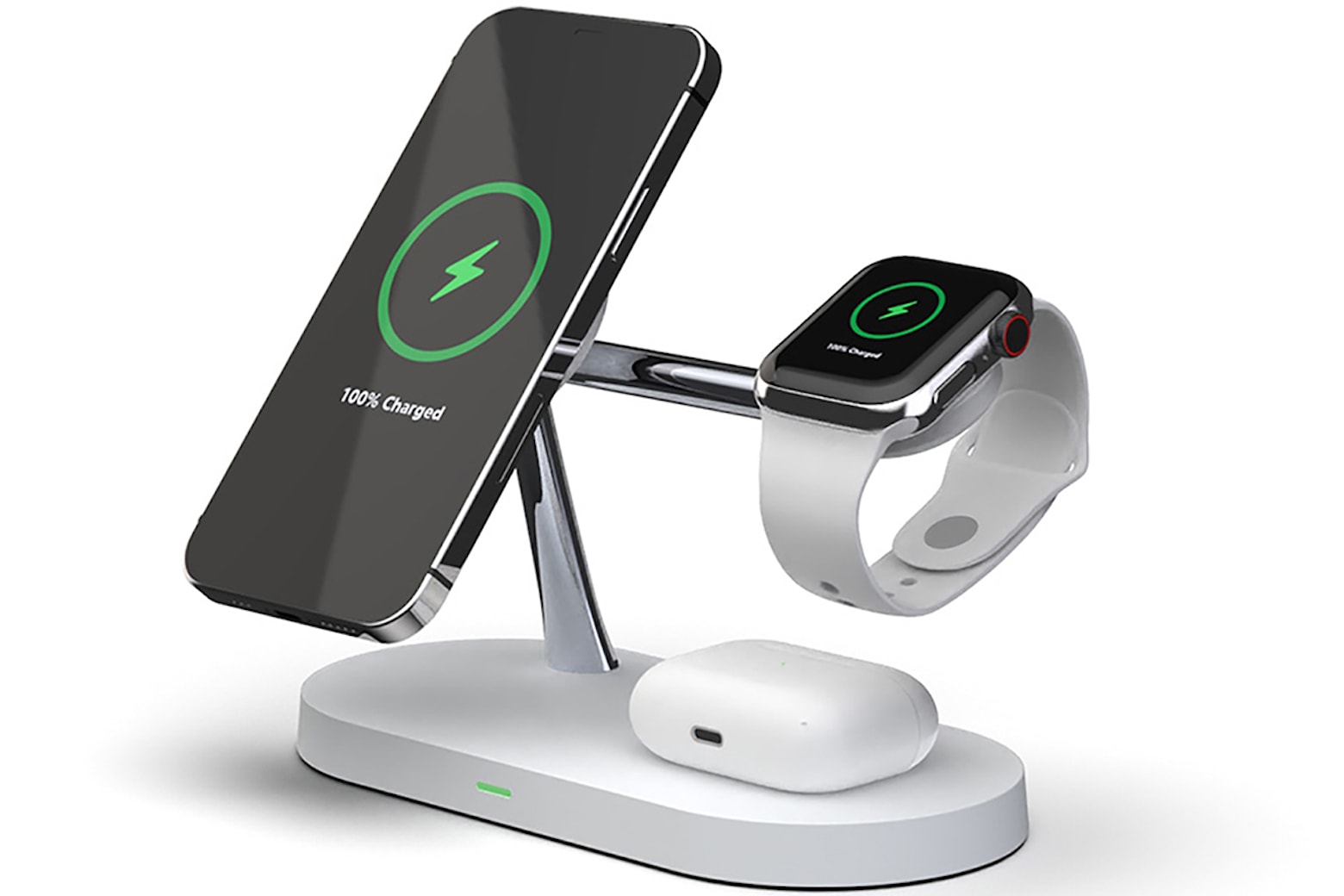 This station powers up your apple devices at the same time.