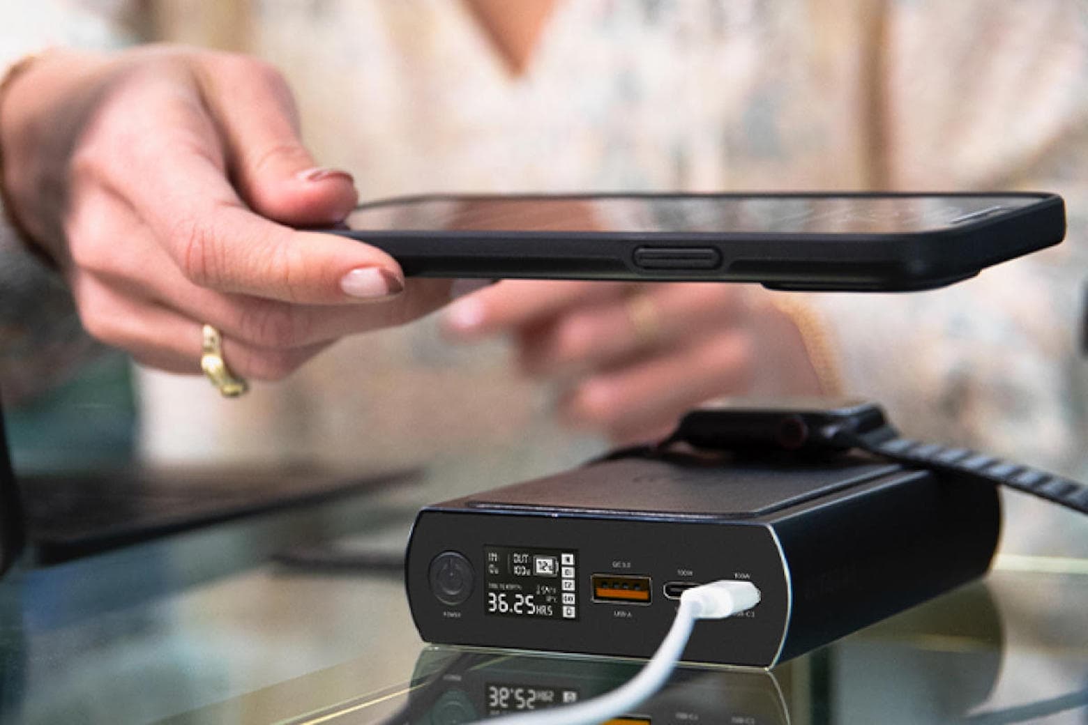 This portable super battery is the perfect New Years gift.