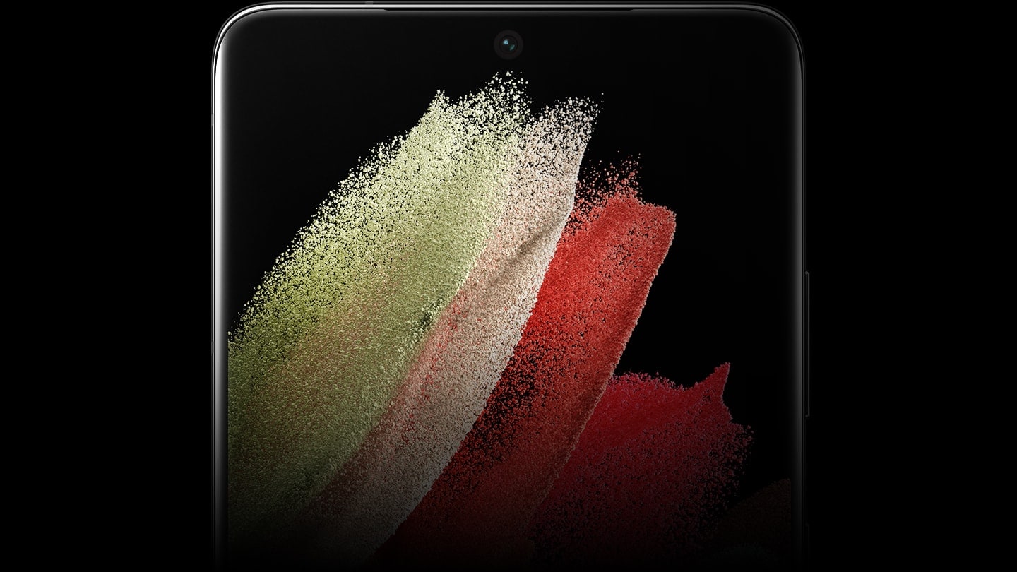 Samsung Galaxy with hole punch display