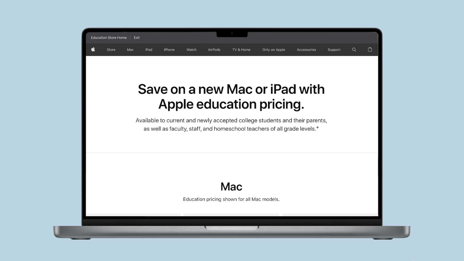 Apple education discounts available again without student verification