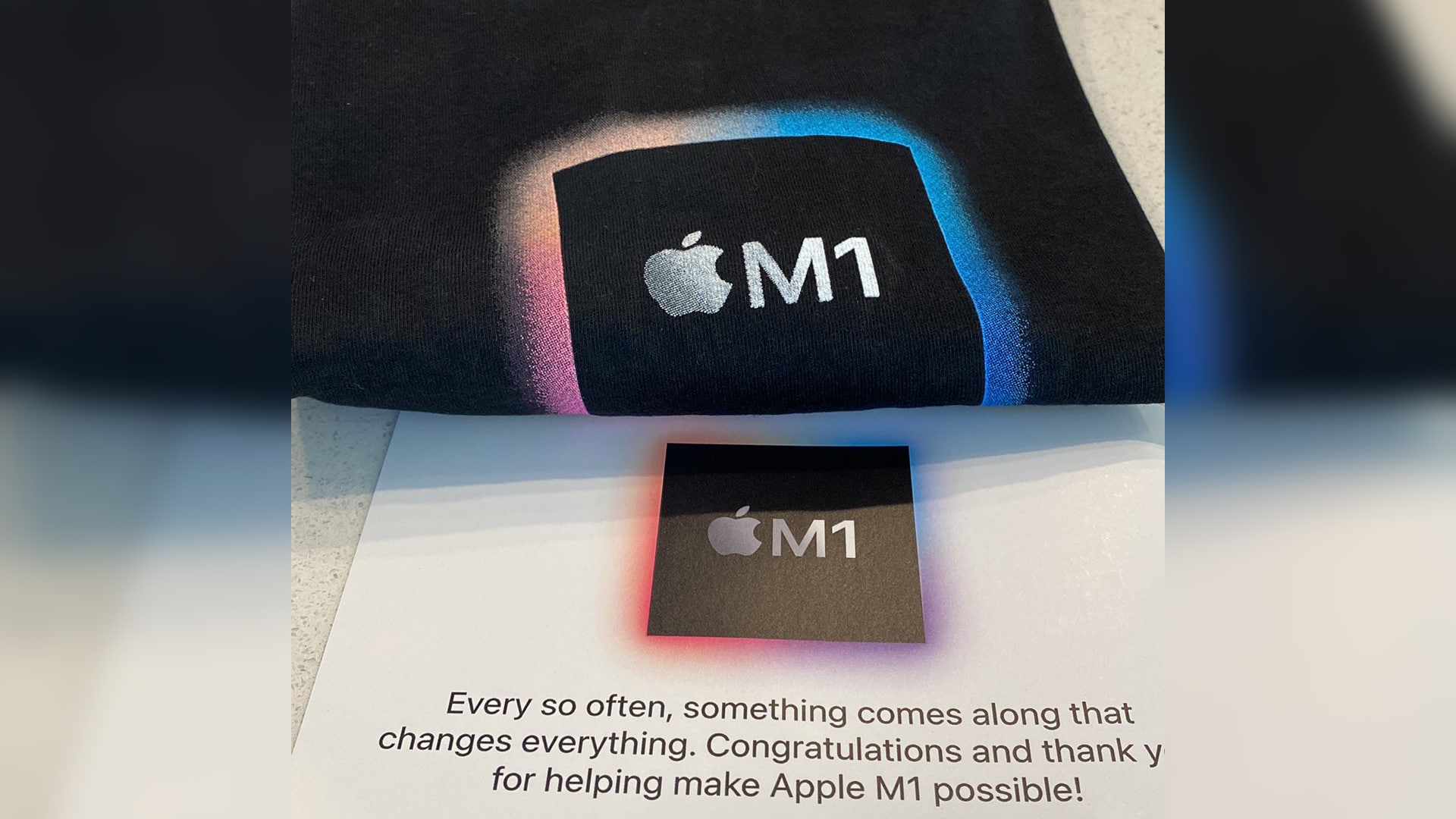 Apple M1 t-shirts