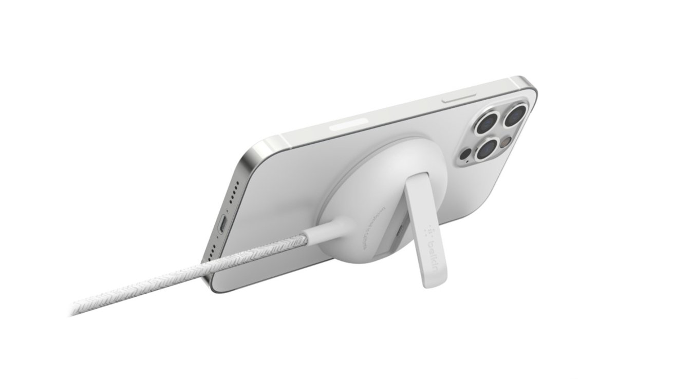 Belkin bets you'll pay more for the pop-up stand and the longer cable.