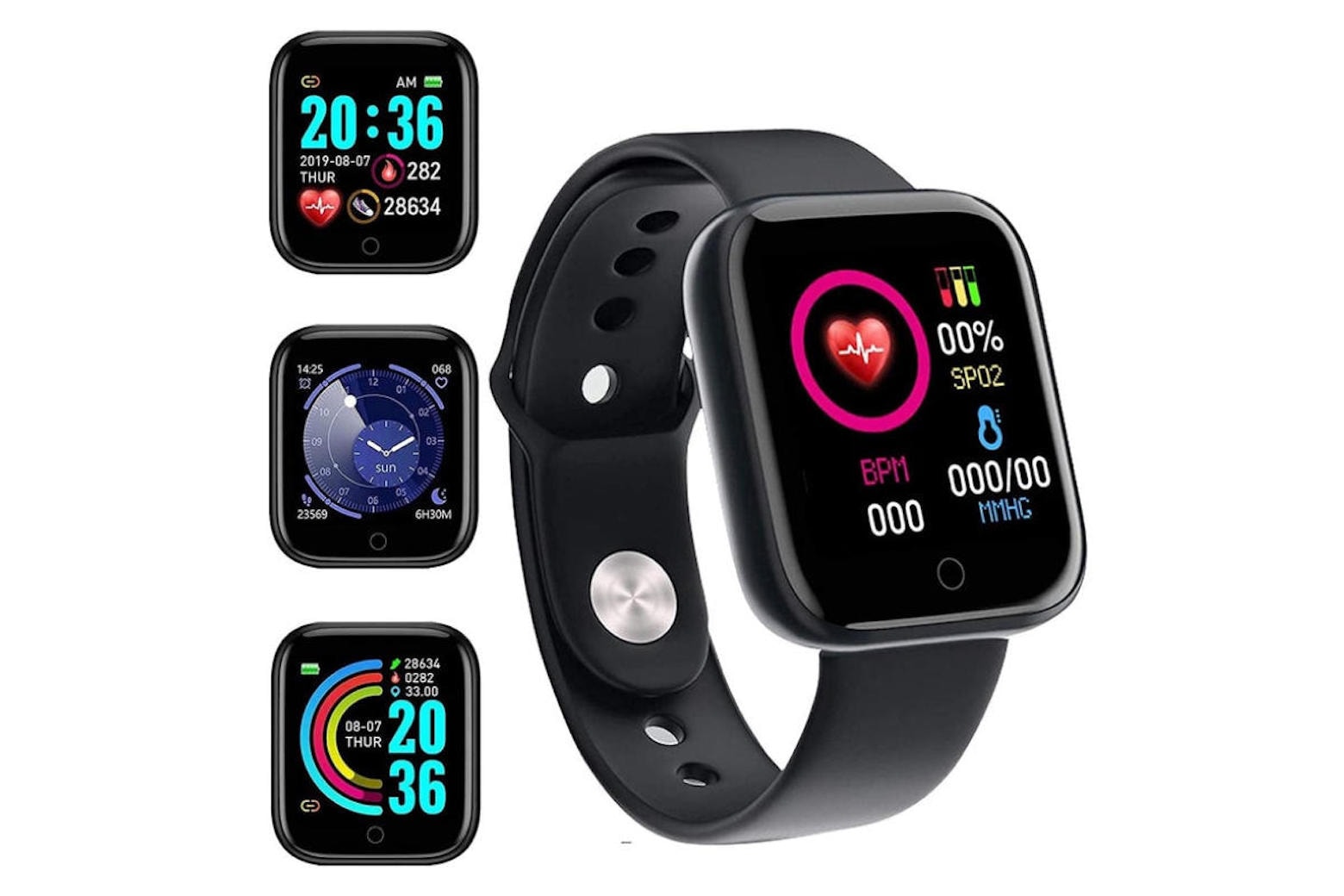 Improve your fitness with this sleek smartwatch.