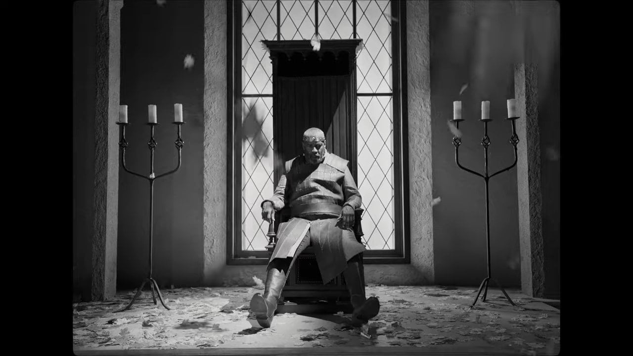 Denzel Washington stars in The Tragedy of MacBeth.