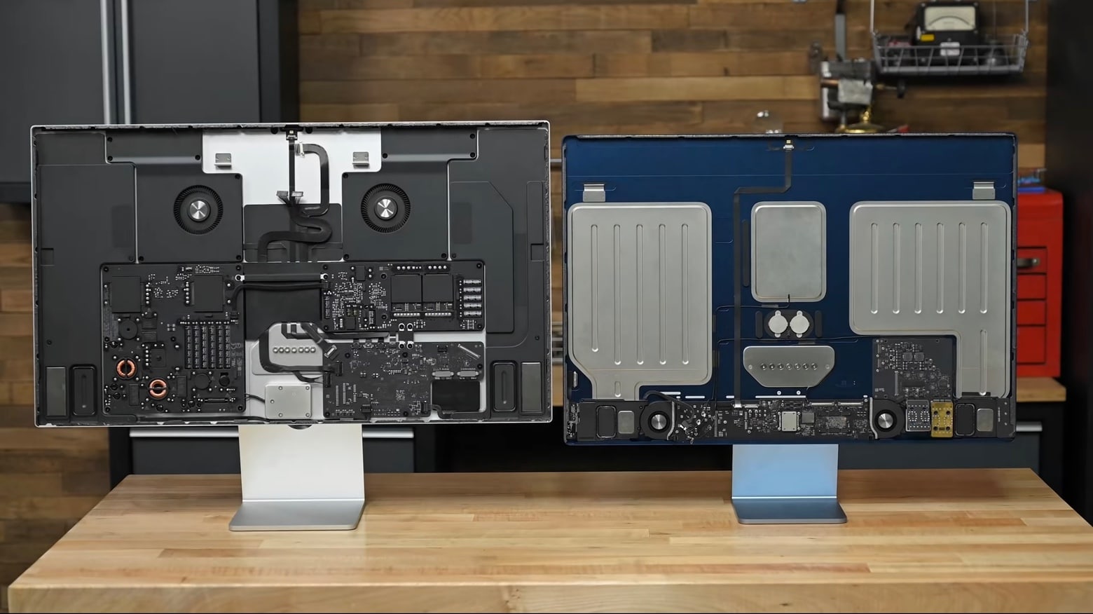 On the inside, Apple Studio Display looks more sophisticated than iMac