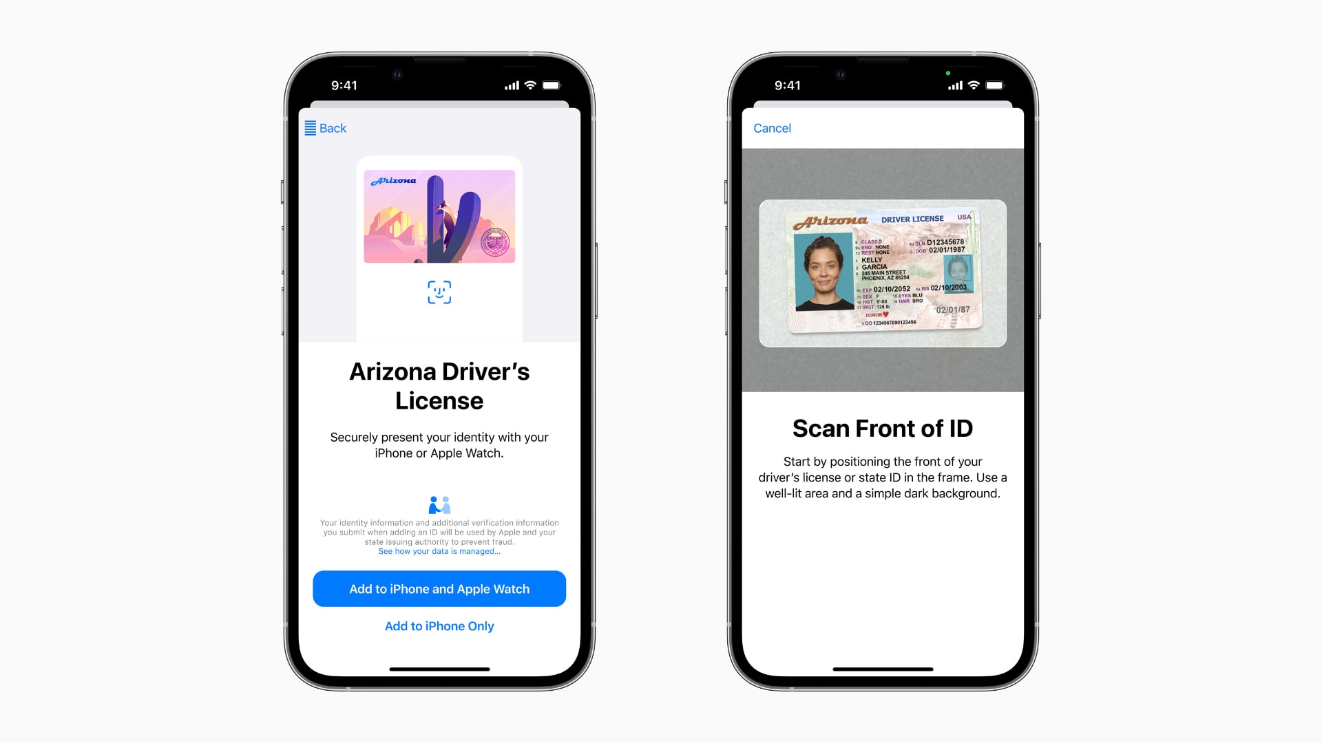 Apple Wallet digital IDs