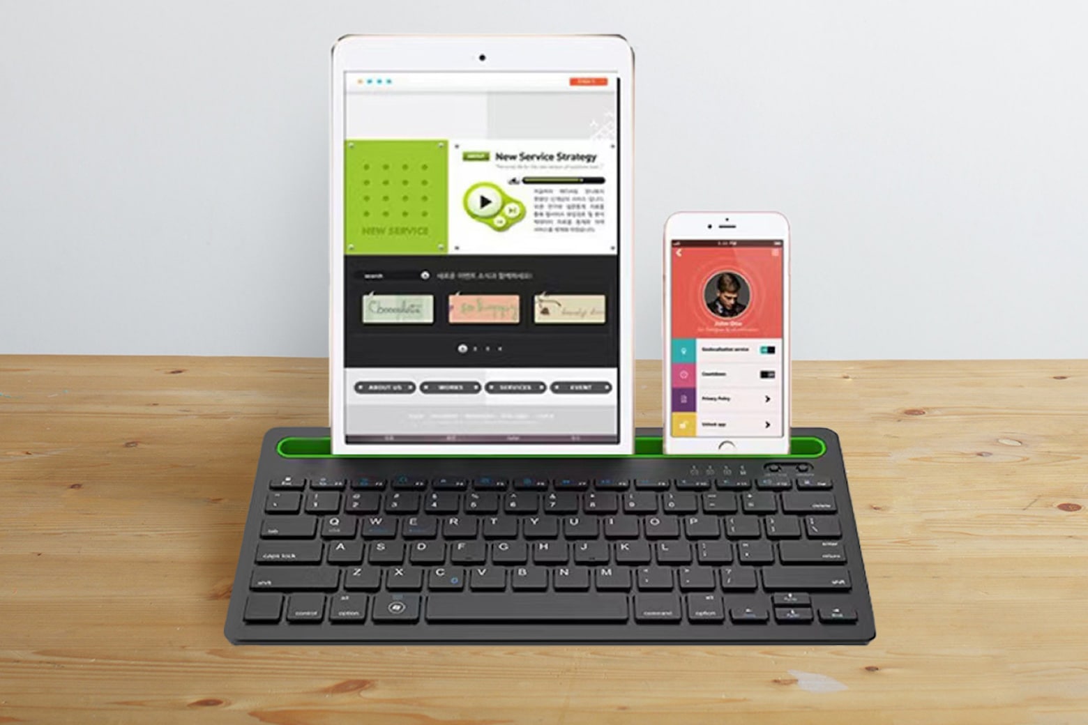 It's a keyboard for every screen, and it's $50.
